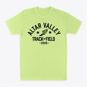 Altar Valley Middle School Track and Field Classic Dad T-Shirt