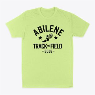 Abilene Baptist Academy Track and Field Classic Dad T-Shirt