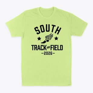 Wichita South High School Track and Field Classic Dad T-Shirt