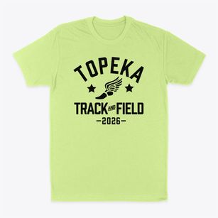 Topeka Lutheran School Track and Field Classic Dad T-Shirt