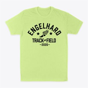 Engelhard Elementary School Track and Field Classic Dad T-Shirt