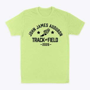 John James Audubon Elementary School Track and Field Classic Dad T-Shirt