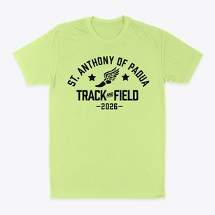 Saint Anthony Of Padua School Track and Field Classic Dad T-Shirt