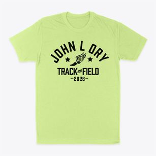 John L Ory Elementary School Track and Field Classic Dad T-Shirt