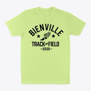 Bienville High School Track and Field Classic Dad T-Shirt