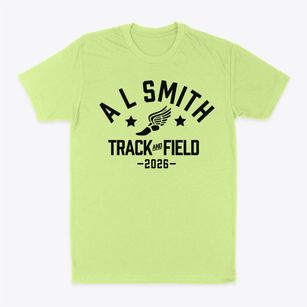 A L Smith Elementary School Track and Field Classic Dad T-Shirt