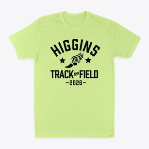Higgins Middle School Track and Field Classic Dad T-Shirt