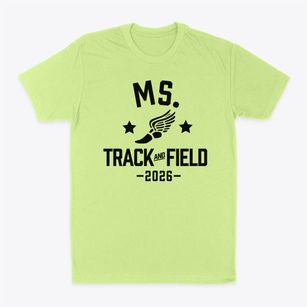 Ms. Carrie's Day School Track and Field Classic Dad T-Shirt