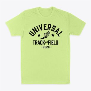 Universal Academy Track and Field Classic Dad T-Shirt