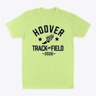 Hoover Elementary School Track and Field Classic Dad T-Shirt