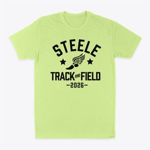 Steele Middle School Track and Field Classic Dad T-Shirt