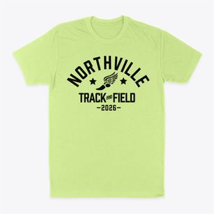 Northville Montessori Center Track and Field Classic Dad T-Shirt