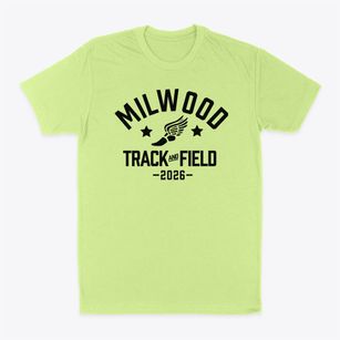 Milwood Elementary School Track and Field Classic Dad T-Shirt
