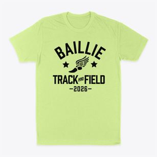 Baillie Elementary School Track and Field Classic Dad T-Shirt