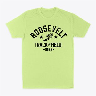 Roosevelt Elementary School Track and Field Classic Dad T-Shirt