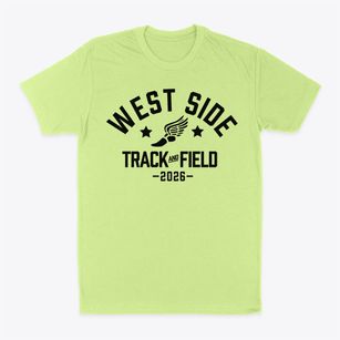 West Side Christian School Track and Field Classic Dad T-Shirt