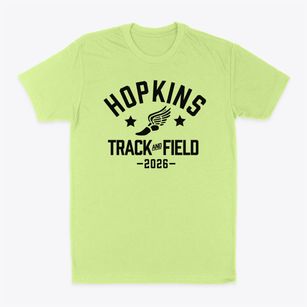 Hopkins High School Track and Field Classic Dad T-Shirt