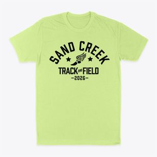 Sand Creek Elementary School Track and Field Classic Dad T-Shirt