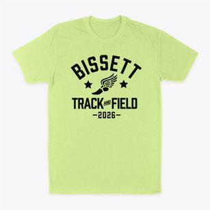 Bissett Elementary School Track and Field Classic Dad T-Shirt