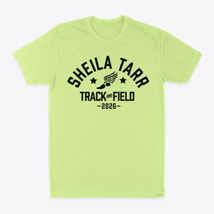 Sheila Tarr Elementary Track and Field Classic Dad T-Shirt