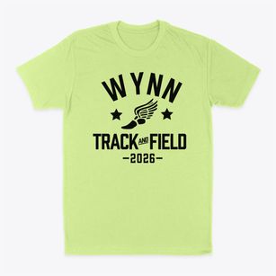 Wynn Elementary School Track and Field Classic Dad T-Shirt