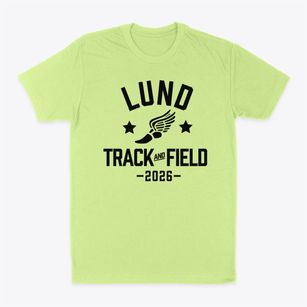 Lund Elementary School Track and Field Classic Dad T-Shirt