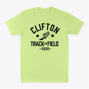 Clifton Elementary School 16 Track and Field Classic Dad T-Shirt