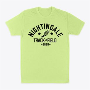 Nightingale Elementary School Track and Field Classic Dad T-Shirt