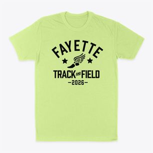 Fayette County High School Track and Field Classic Dad T-Shirt