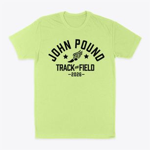 John Pound Elementary School Track and Field Classic Dad T-Shirt