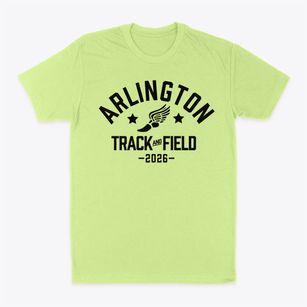 Arlington Middle School Track and Field Classic Dad T-Shirt