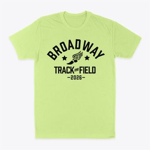 Broadway Junior High School Track and Field Classic Dad T-Shirt