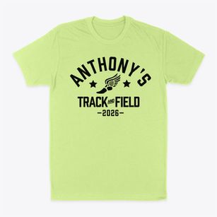 Anthony's School Track and Field Classic Dad T-Shirt