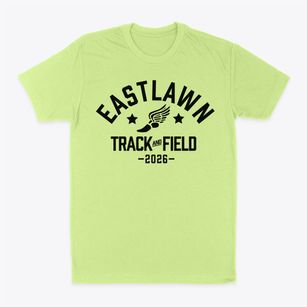 Eastlawn Elementary School Track and Field Classic Dad T-Shirt