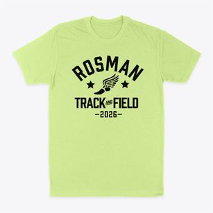 Rosman High School Track and Field Classic Dad T-Shirt