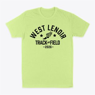 West Lenoir Elementary School Track and Field Classic Dad T-Shirt