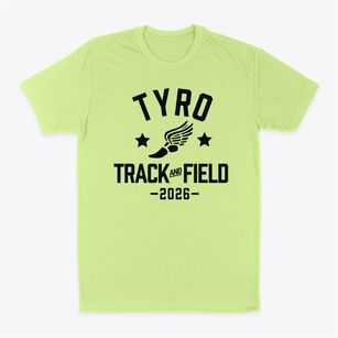 Tyro Elementary School Track and Field Classic Dad T-Shirt