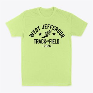 West Jefferson Elementary School Track and Field Classic Dad T-Shirt