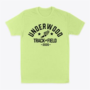 Underwood Elementary School Track and Field Classic Dad T-Shirt