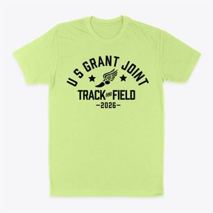 U S Grant Joint Vocational School Track and Field Classic Dad T-Shirt