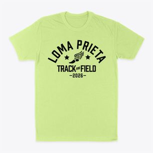 Loma Prieta Elementary School Track and Field Classic Dad T-Shirt