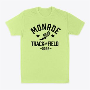 Monroe Elementary School Track and Field Classic Dad T-Shirt