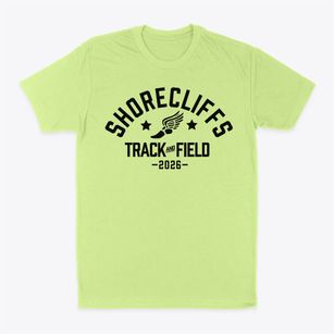 Shorecliffs Middle School Track and Field Classic Dad T-Shirt