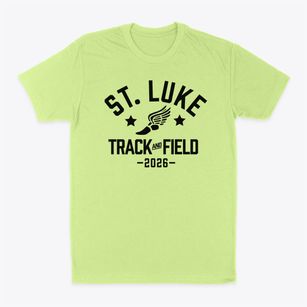 Saint Luke School Track and Field Classic Dad T-Shirt