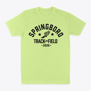 Springboro Junior High School Track and Field Classic Dad T-Shirt