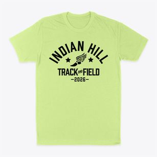 Indian Hill Primary School Track and Field Classic Dad T-Shirt