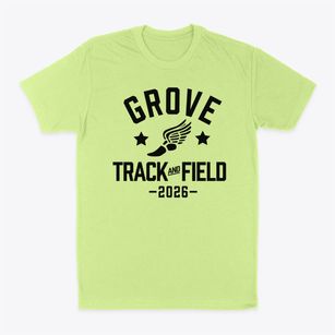 Grove Elementary School Track and Field Classic Dad T-Shirt