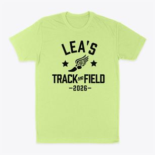 Lea's Christian School Track and Field Classic Dad T-Shirt