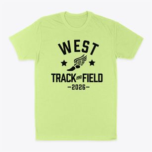 West Intermediate School Track and Field Classic Dad T-Shirt