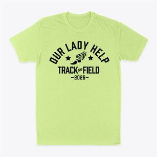 Our Lady Help Of Christians School Track and Field Classic Dad T-Shirt